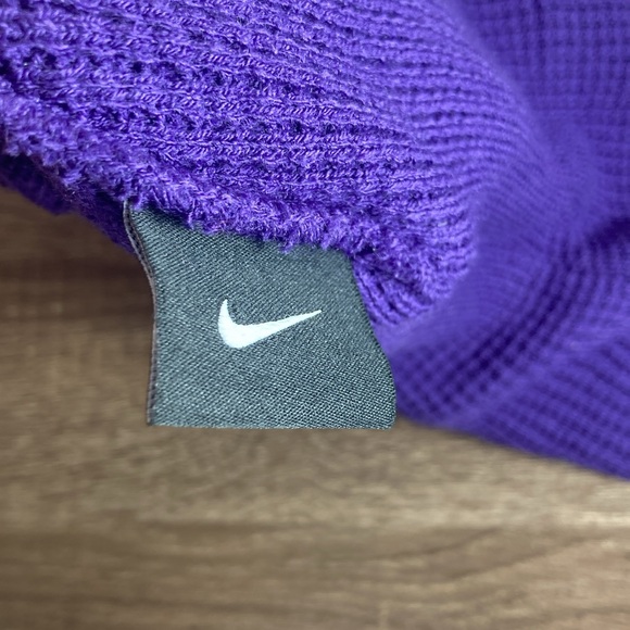 EUC TCU Horned Frogs Nike 2024 Sideline Terra Cuffed Knit Hat - Purple - Picture 4 of 5